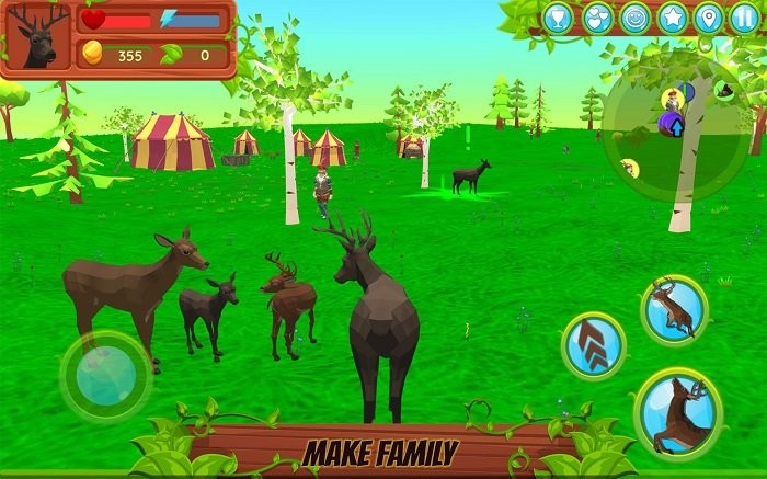 鹿模擬器動(dòng)物家族手游(Deer Simulator - Animal Family) v1.162 安卓版 2