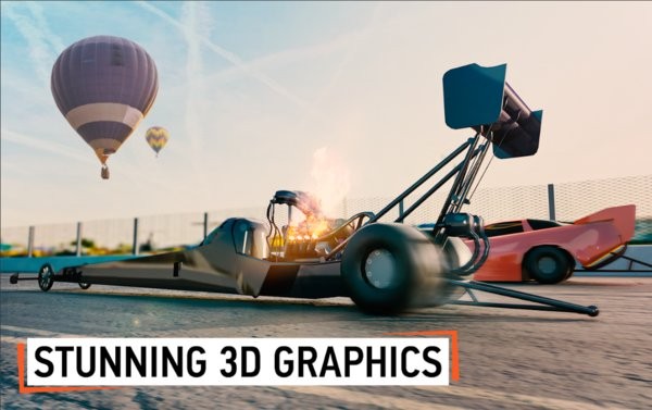 職業(yè)飆車羅德賽車(Drag Clash Pro: Hot Rod Racing) v2 安卓版 1