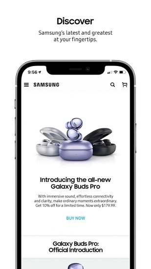 shop samsung app0
