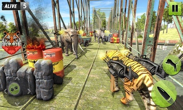 機器劍齒虎大戰(zhàn)游戲 v1.0 安卓版 0