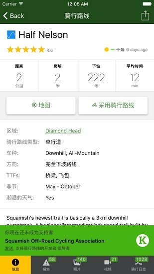 trailforks手機版
