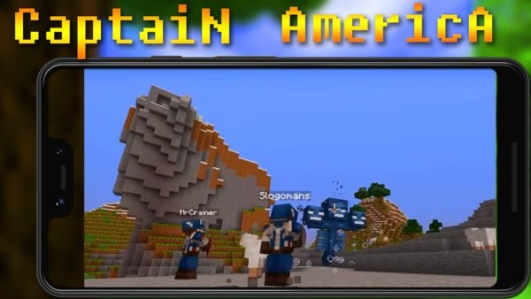 我的世界美國隊長模組(Mod Captain America) v11.12 安卓最新版 2