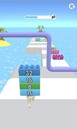 2048積木跑(Brick Runner 2048) v1.21 安卓版 0
