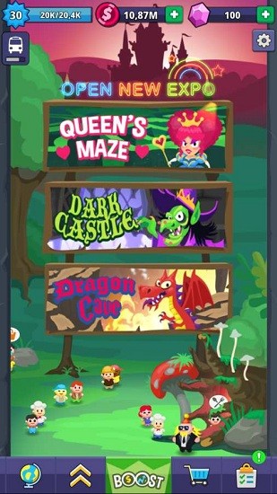 毛骨悚然游樂園(Idle Creepy Park) v1.1.2 安卓版 1