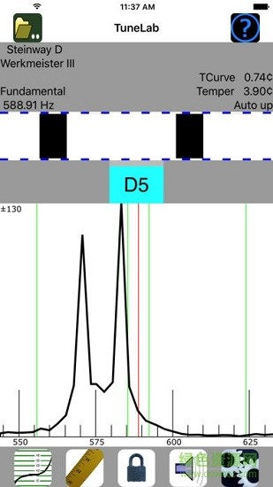 piano tuner ios 4.6.1 iphone手機版 0