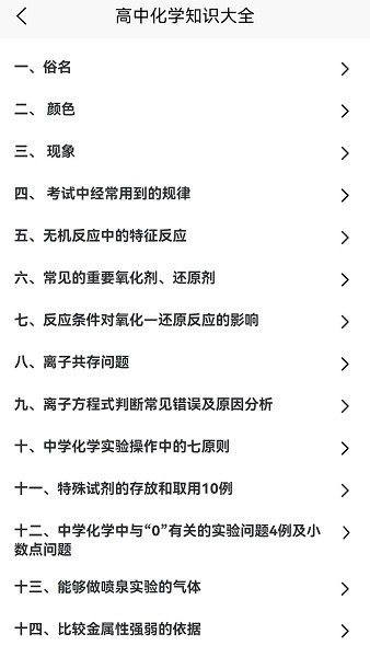 化學實驗方程式軟件 v1.0 安卓版 2