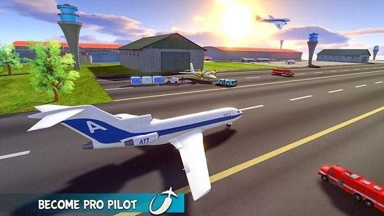 城市飛行駕駛員游戲(Flying Plane Flight Simulator 3D) v1.1.1 安卓版 2