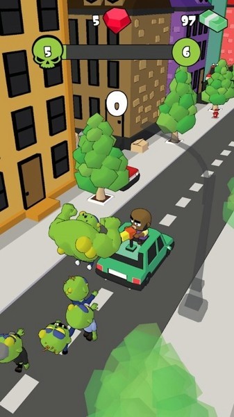 與僵尸賽跑游戲(Race With Zombies) v0.1 安卓版 2
