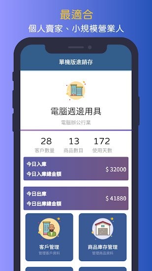 單機(jī)版進(jìn)銷存免費(fèi)軟件 v1.1.1 安卓版 0