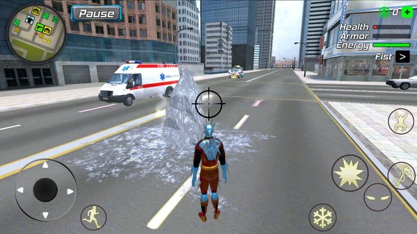 暴風(fēng)雪繩索英雄最新版(Snow Storm Superhero) v1.1.3 安卓版 1