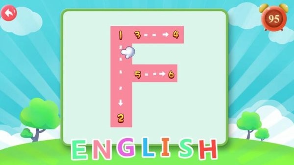 寶寶學26個英文字母軟件0