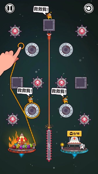 繩索救小人小游戲 v2.0.1 安卓版 2