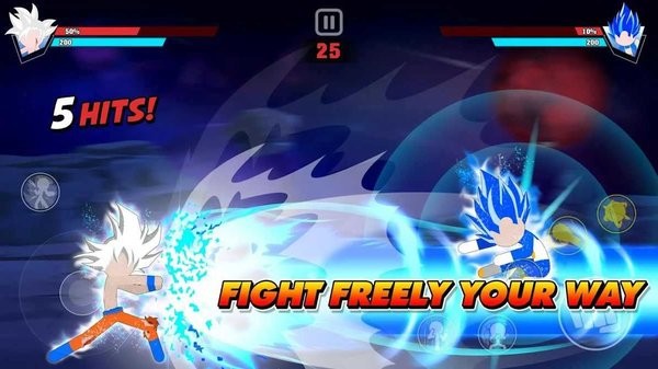 火柴人龍珠對決全角色解鎖版(StickmanBattleFight) v2.0 安卓版 1
