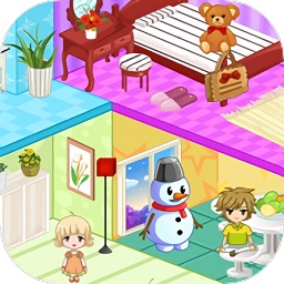 設(shè)計(jì)冰雪公主娃娃屋小游戲