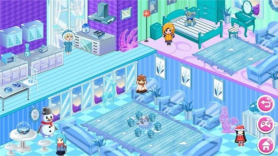 設計冰雪公主娃娃屋小游戲 v1.0.7 安卓版 0