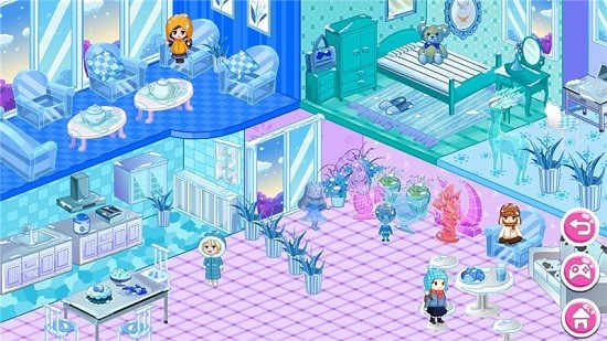 設計冰雪公主娃娃屋小游戲 v1.0.7 安卓版 3
