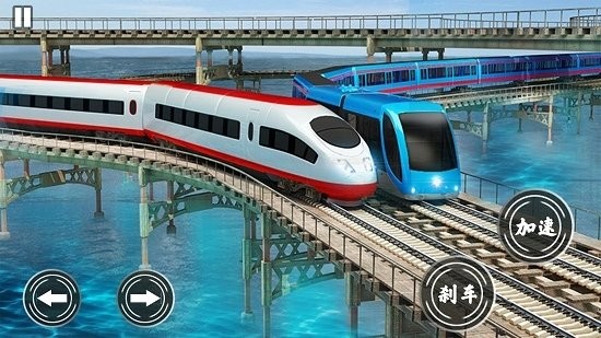 真實(shí)城市火車駕駛小游戲