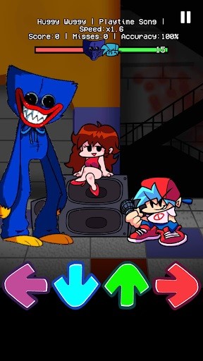 周五夜放克huggywuggy模組(huggy wuggy poppy playtime fnf mod)1