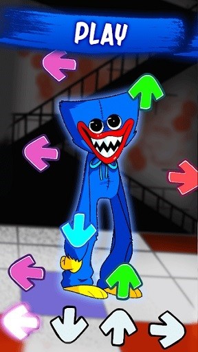 周五夜放克huggywuggy模組(huggy wuggy poppy playtime fnf mod)3
