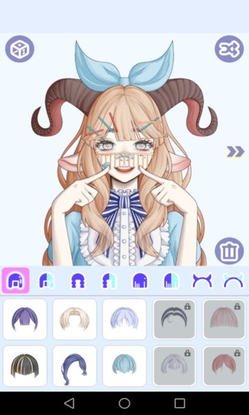 歐巴歐尼萌拼軟件怪物女孩換裝