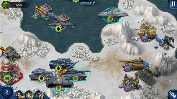 將軍的榮耀紅色警戒中文版(Glory of Generals) v1.0.4 安卓版 0