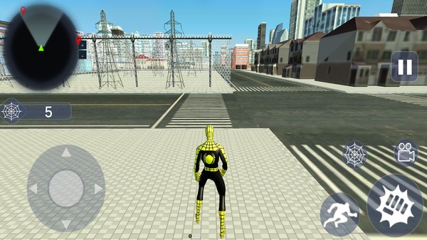 飛行蜘蛛繩英雄中文 v1.8 安卓版 2