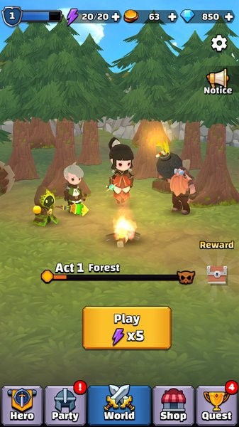 tiny fantasy中文游戲(小幻想) v0.286 安卓最新版 1