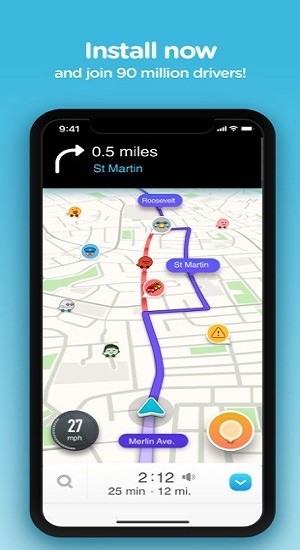 waze地圖(位智) v4.78.0.2 安卓版 3