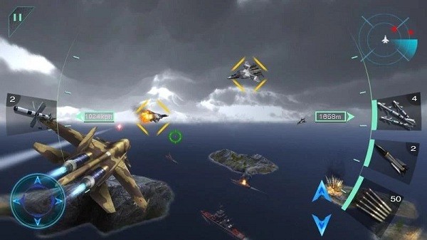 空中決戰(zhàn)3d無限金幣版(Sky Fighters) v2.1 安卓版 2