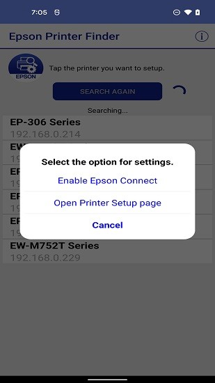 printer finder apk