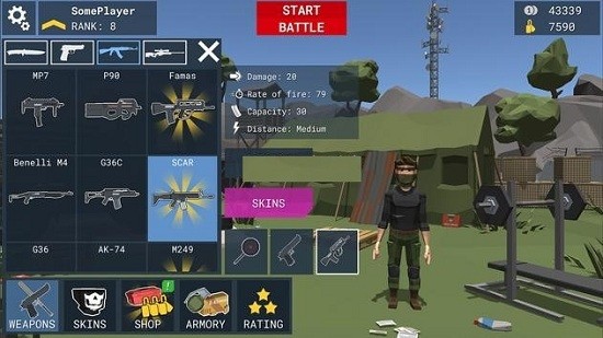 吃雞生存大戰(zhàn)無限金幣版(Royale Battlegrounds) v1.0 安卓版 0