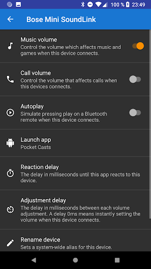 藍(lán)牙音量控制app(Bluetooth Volume Manager) v2.50 安卓版 1