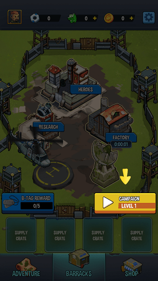 僵尸閑置城防漢化版(Zombie Idle) v1.0 安卓版 0