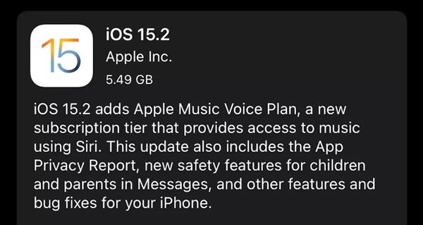 iOS 15.2測(cè)試版描述文件 v15.2 蘋果官方版 1