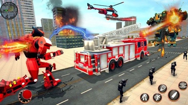 應(yīng)急消防機(jī)器人3D(Emergency FireFighter Robot 3D) v1.1 安卓版 2