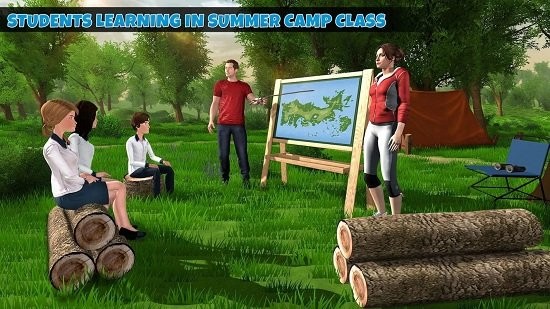 高中夏令營(yíng)模擬器手游(High School Summer Vacation Fun) v1.0.5 安卓版 1