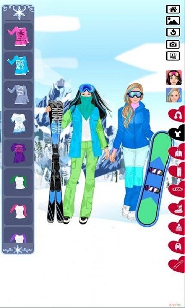 溫暖裝扮的冬日時光(Winter DressUp) v0.1 安卓版 0