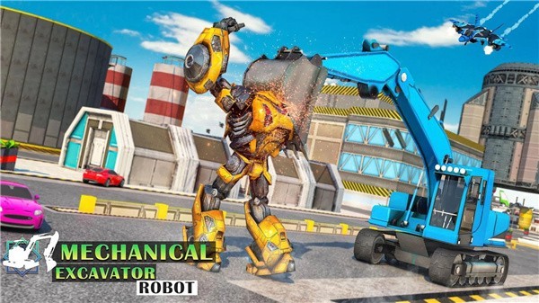 變形機(jī)器人城市英雄游戲(Mech Robots War Arena) v4.7 安卓版 3