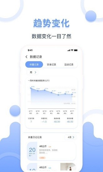 超級體重記錄器app1
