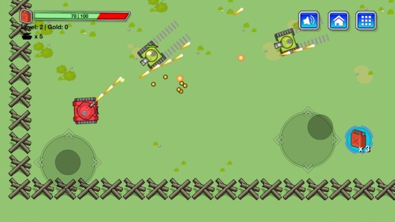 雙人坦克對決小游戲 v2.61 安卓版 2