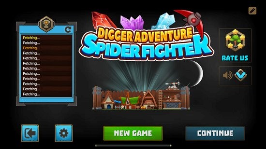 挖掘者冒險蜘蛛戰(zhàn)士游戲(Digger Adventure: Spider Fighter) v2.6.0 安卓版 0