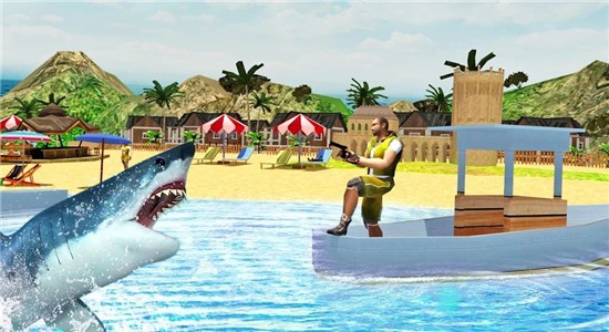 鯊魚的瘋狂吞噬(Sea Shark Attack) v1.0 安卓版 0