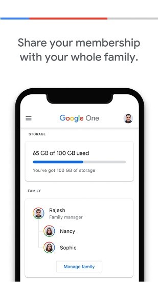 谷歌google one云儲存 v1.127.413189350 安卓版 1