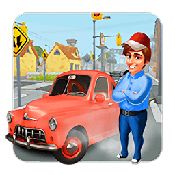 道路和汽車拼圖(Car Jigsaw Puzzle)