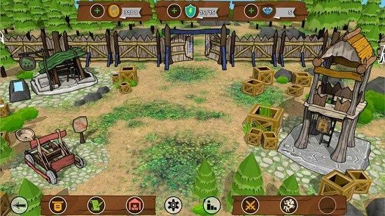 城堡戰(zhàn)爭3d v1.0 安卓版 1