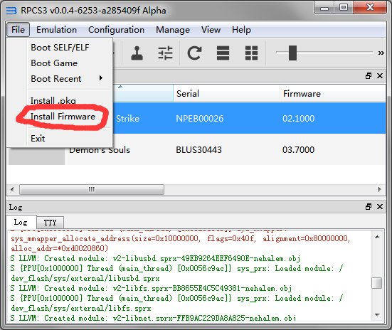 ps3模擬器固件 ps3模擬器固件