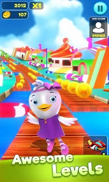 小雞快點跑(Lily Run 3D - Endless Runner)2