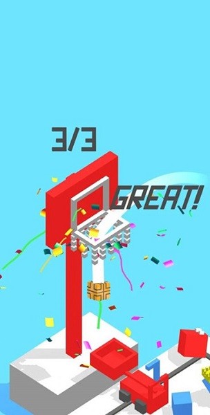 方塊籃球?qū)官?BasketCube) v0.3 安卓版 0
