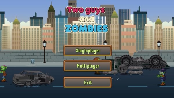兩個(gè)家伙和僵尸雙人版(Two guys And Zombies) v1.1.4 安卓版 2