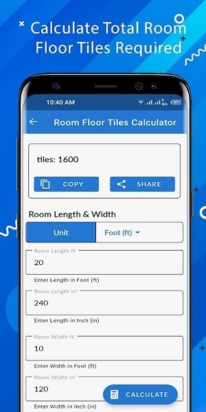 建筑計(jì)算器app(Construction Calculator) v1.2 中文手機(jī)版 1